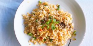 Fried rice with egg - Gluten free