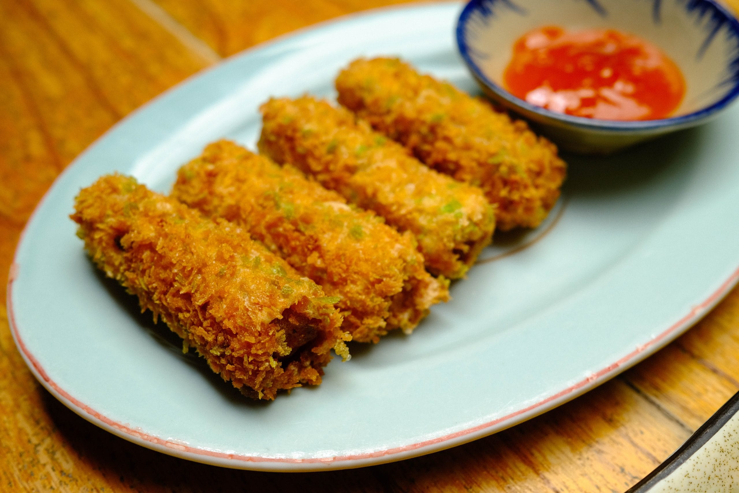Fried springroll with seafood - Image 5