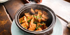 clay pot tofu