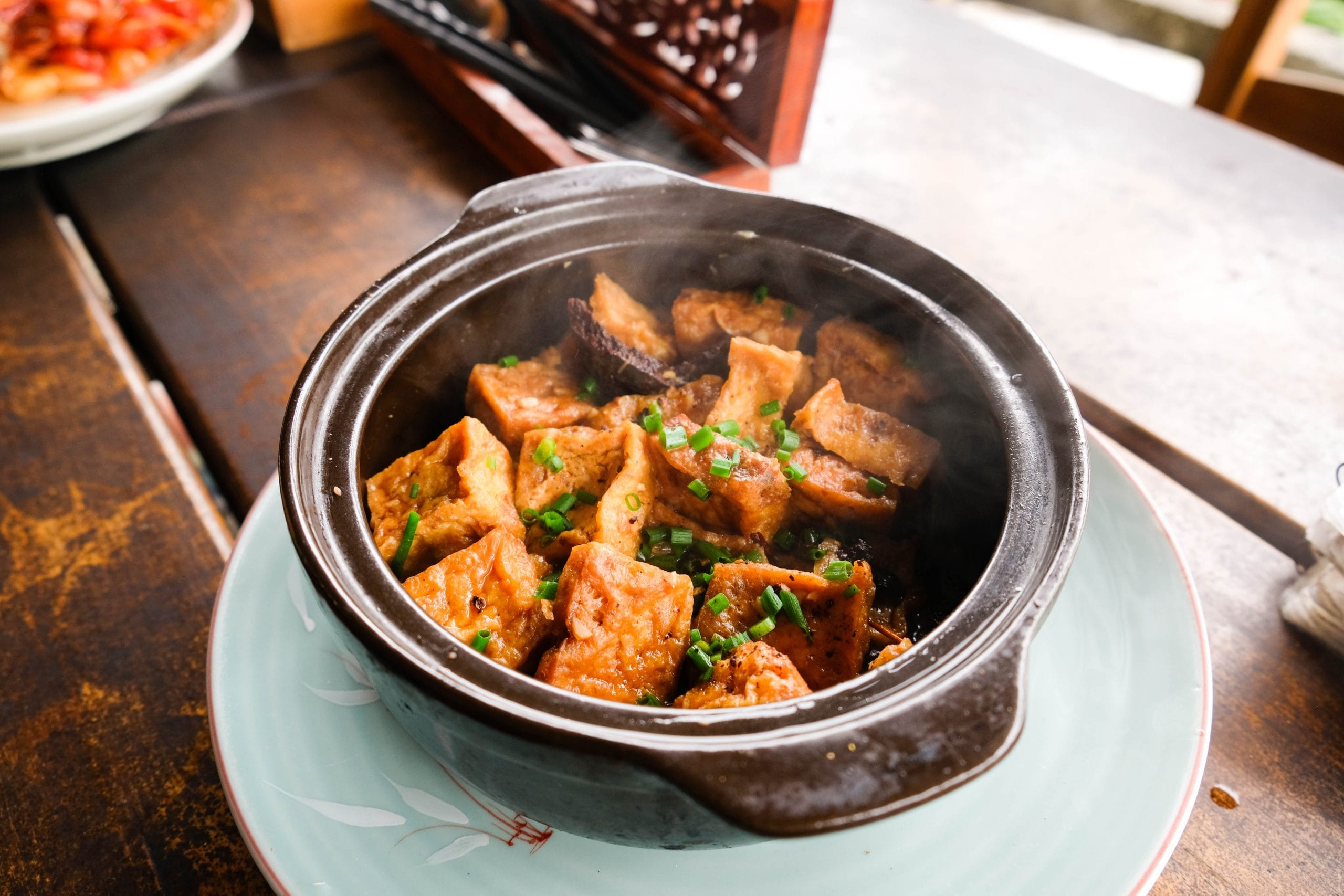 clay pot tofu