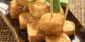 Deep- fried tofu