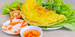 Banh xeo for vegetarian - Gluten free