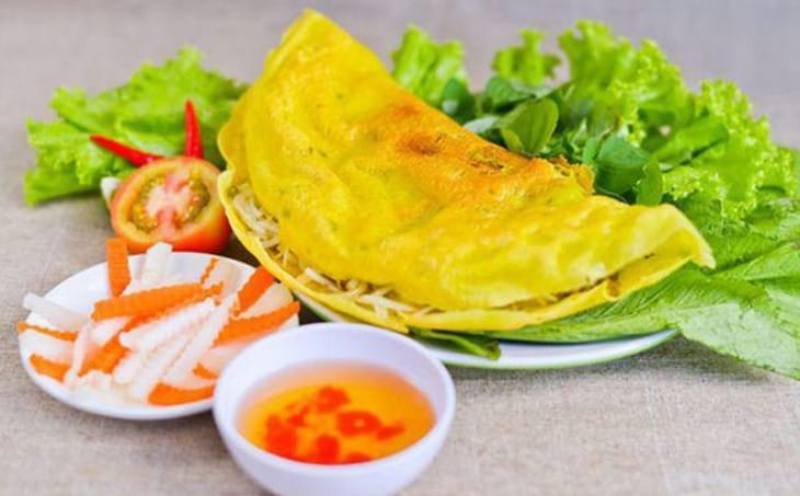 Banh xeo for vegetarian - Gluten free