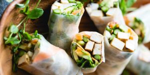 Fresh Springrolls with Tofu - Vegan - Gluten free