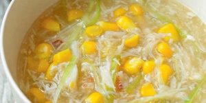 Chicken corn soup - gluten free