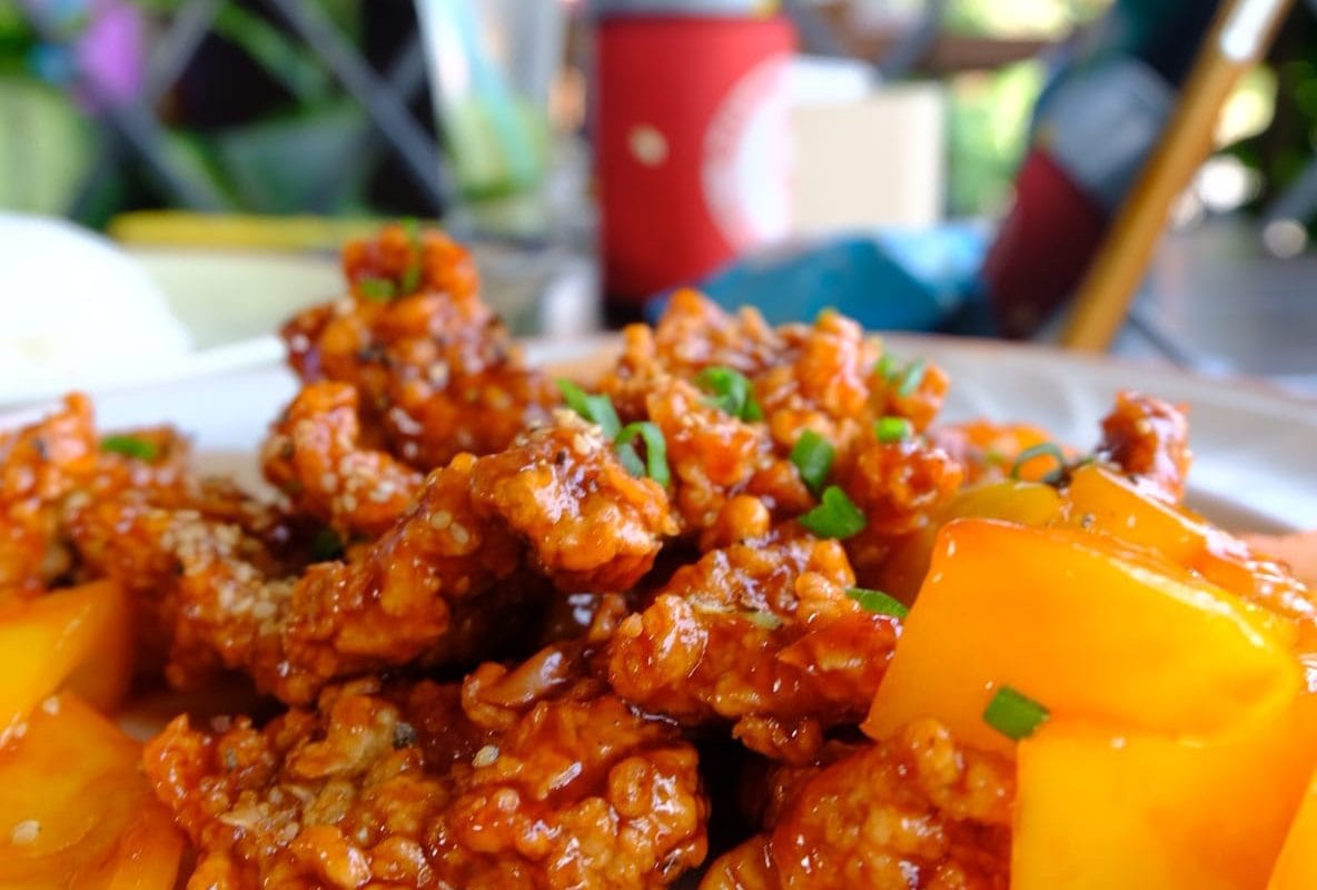 Crispy pork with sweet and sour sauce ( Chinese style)