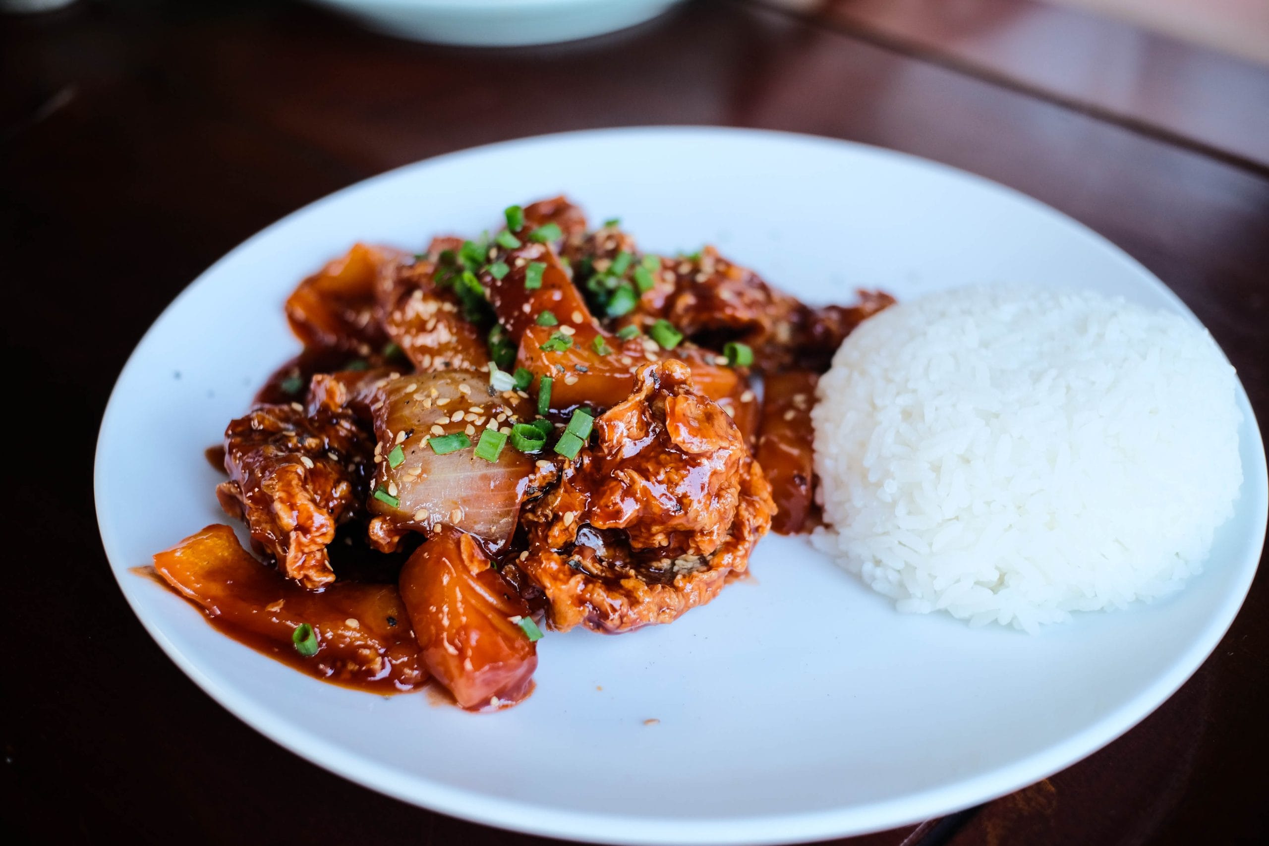 Crispy pork with sweet and sour sauce ( Chinese style) - Image 3