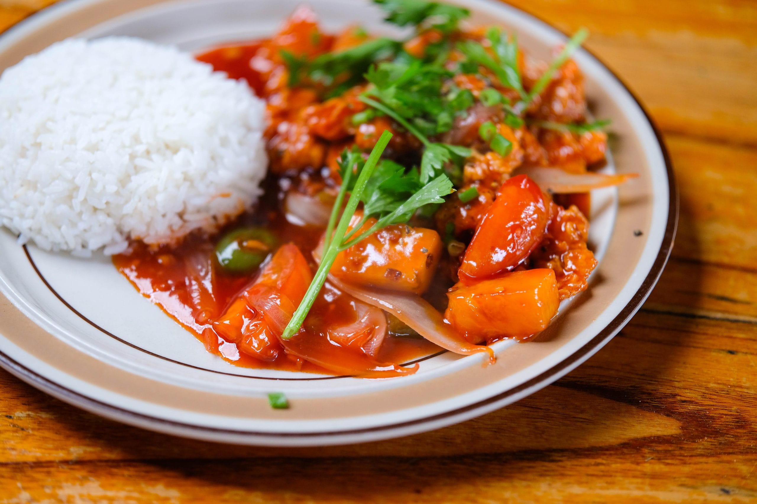Crispy pork with sweet and sour sauce ( Chinese style) - Image 4