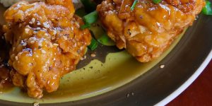 Vegan Almond Chicken ( Almond tofu balls)