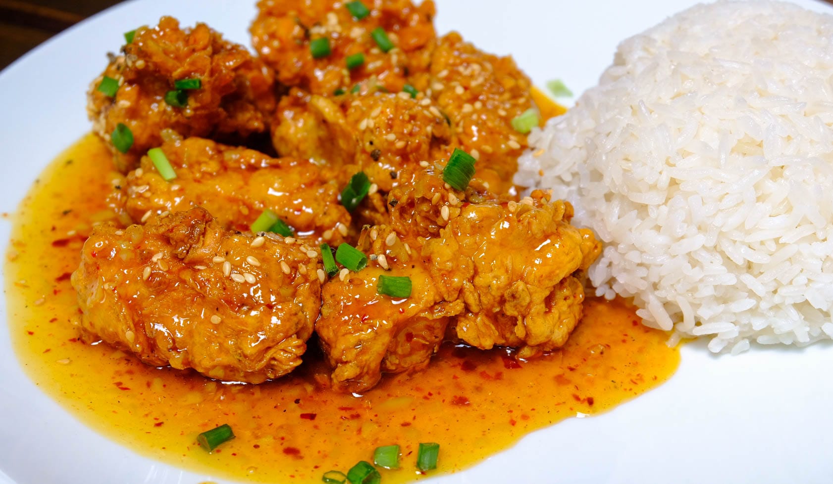 Crispy chicken with passionfruit and pineapple sauce - Gluten free - 이미지 4