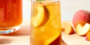 Peach tea
